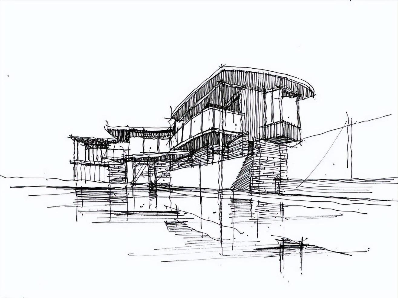 草圖一鍵生成概念圖 神采Prome AI，建筑設計領域的靈感革命